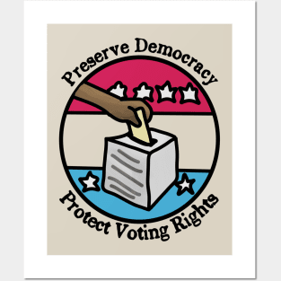 Protect Voting Rights Posters and Art